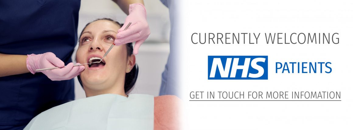 Currently Welcoming New NHS Patients